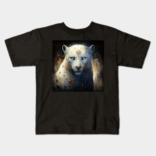 Jaguar Spirit, Beautiful Wildlife Kids T-Shirt